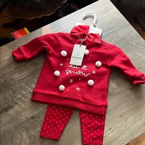 Red Kids Matching Set by Little Me